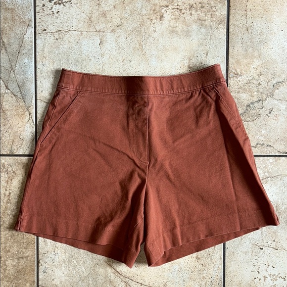 SPANX Pants - SPANX Brown Bermudas Relaxed Fit Shorts